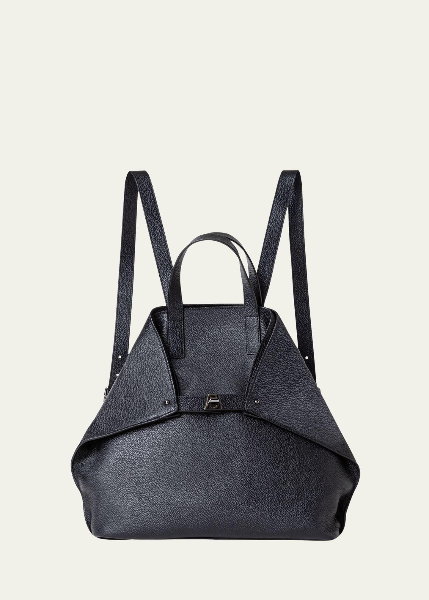 ai medium leather backpack
