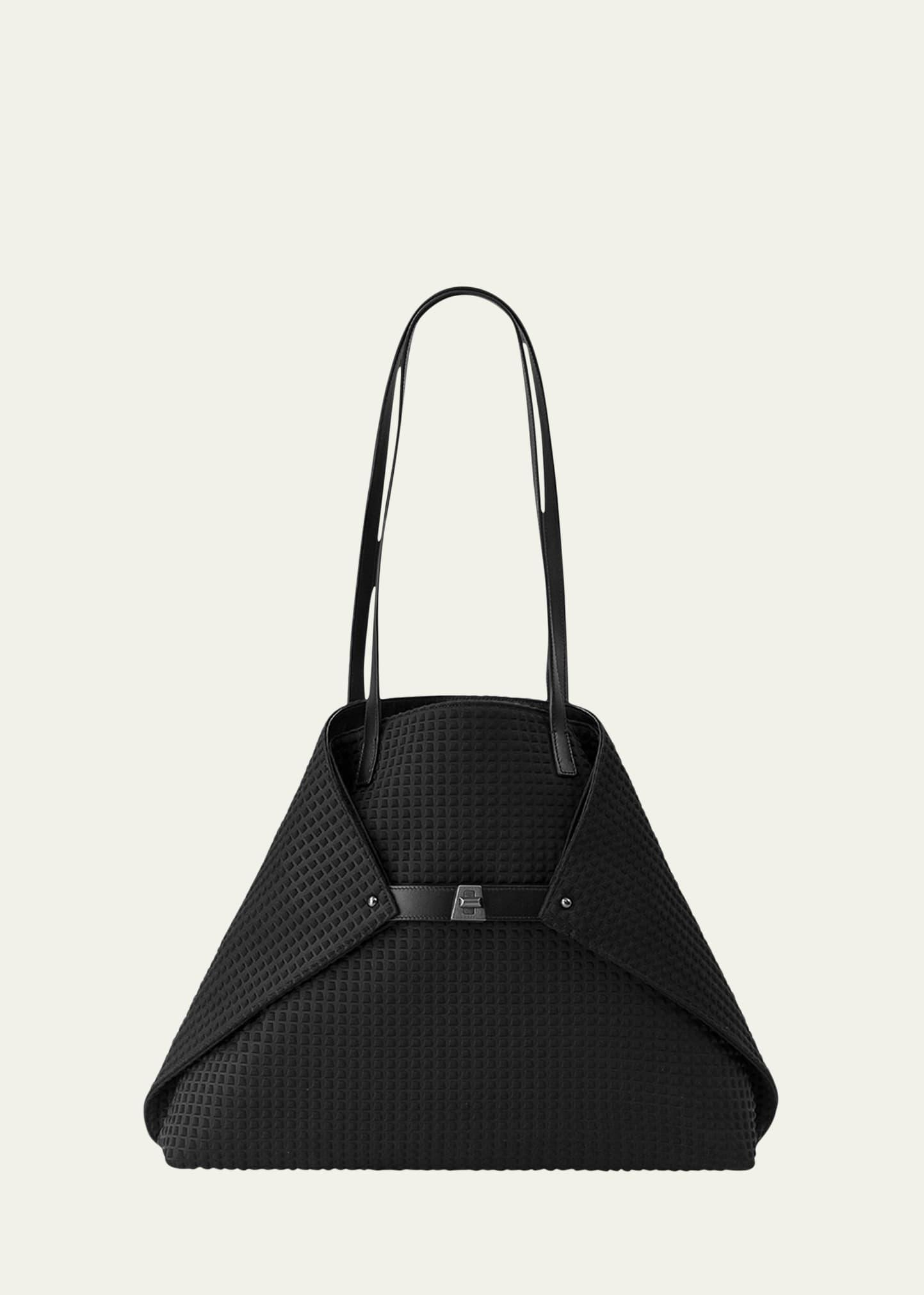 ai medium techno fabric shoulder bag