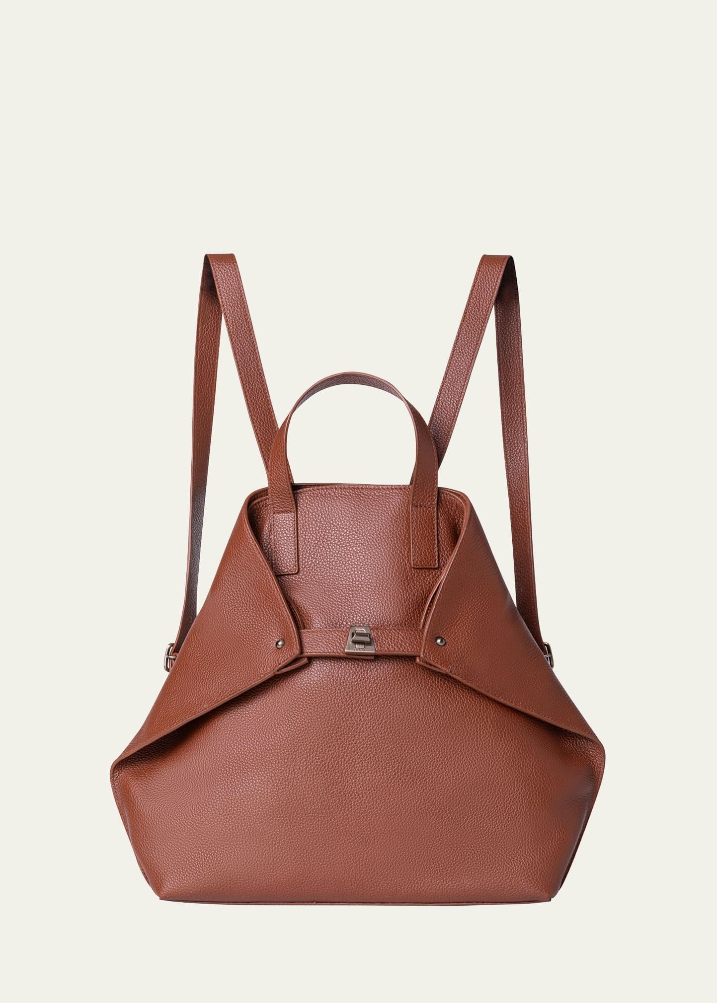 ai small leather backpack