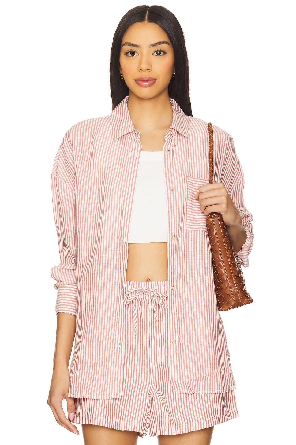 air linen boyfriend shirt