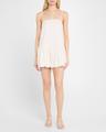 air linen bubble mini dress