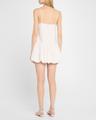 air linen bubble mini dress