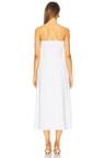 air linen smocked maxi dress