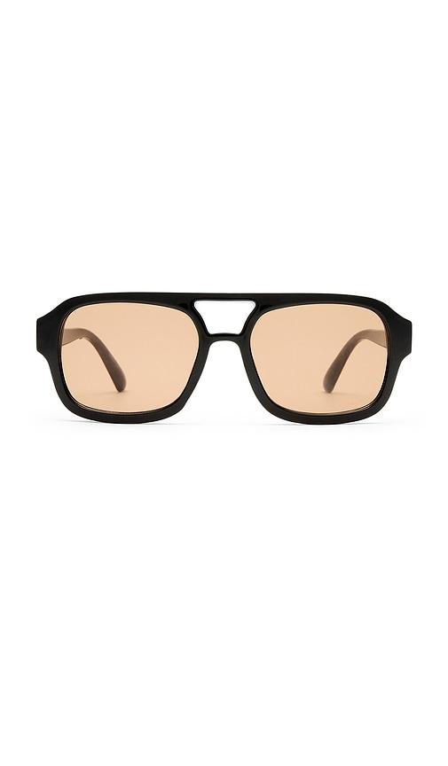 aire aquarius sunglasses in black.