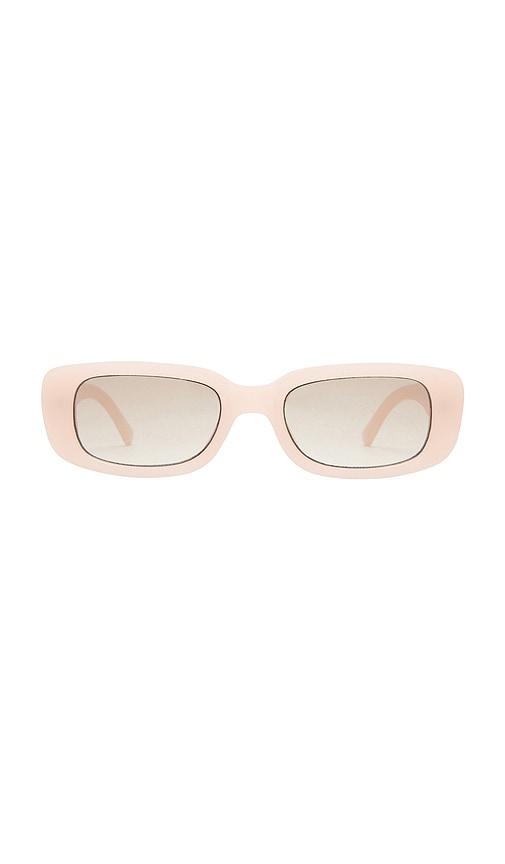 aire ceres sunglasses in blush.