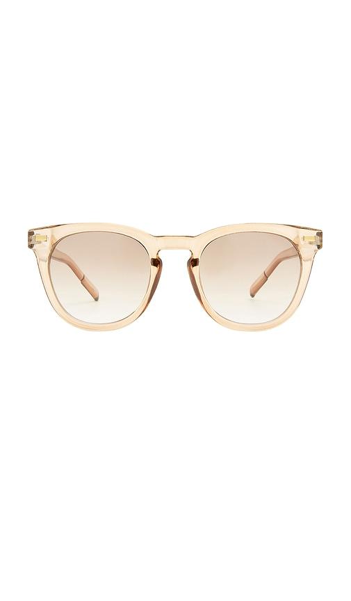 aire evolution sunglasses in beige.