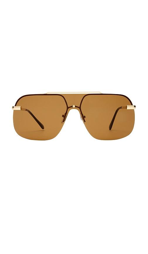 aire venatici sunglasses in brown.
