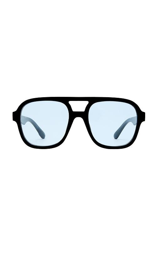 aire whirlpool sunglasses in black.