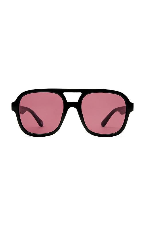 aire whirlpool sunglasses in black.