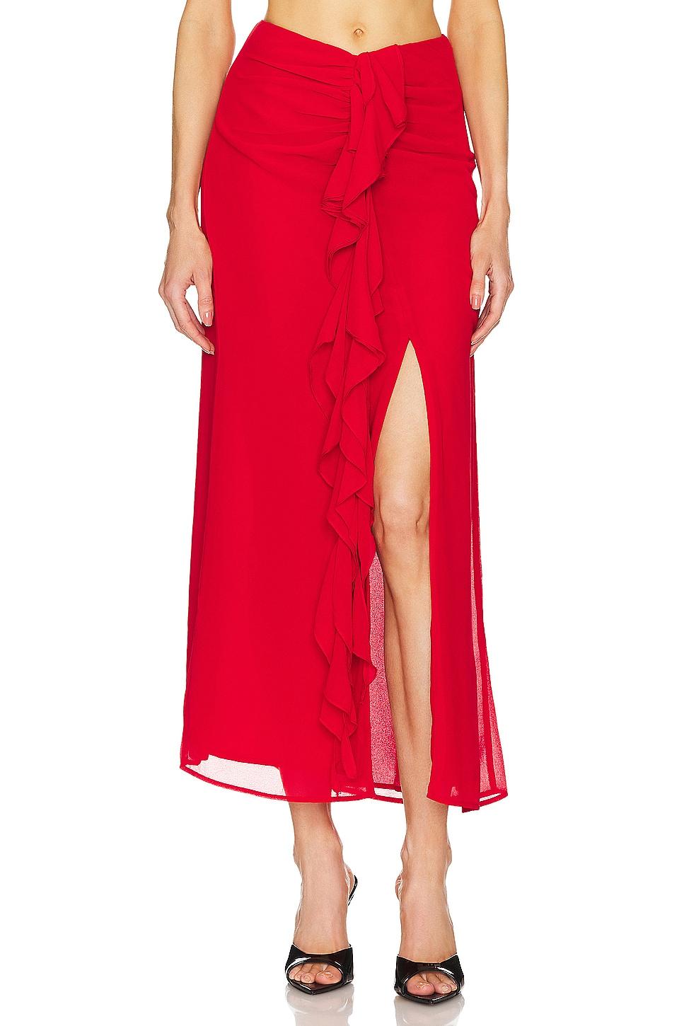 akasha midi skirt