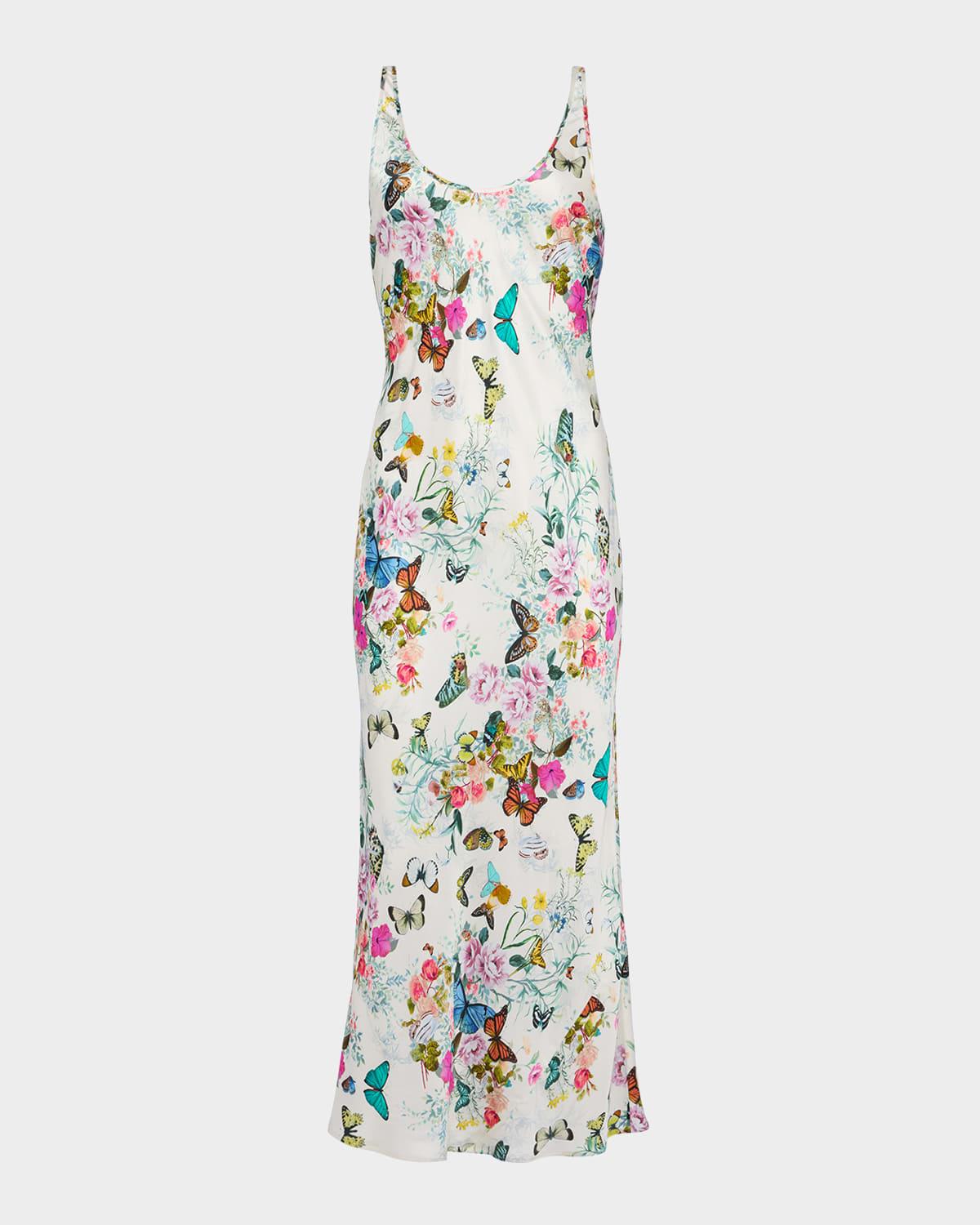 akiya tank midi dress