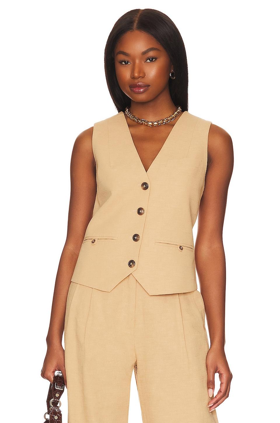akua oversized tailored vest