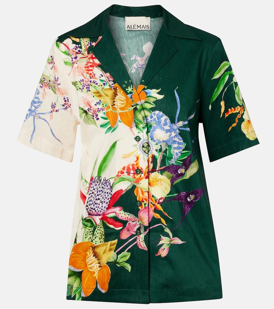 alémais aggie floral linen