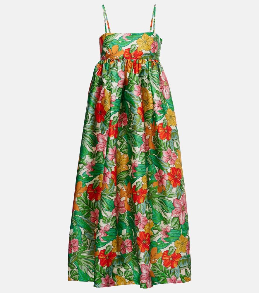 alémais amelia printed gown