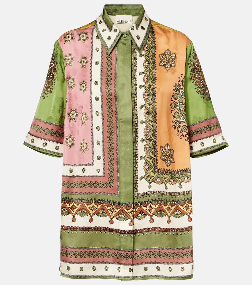 alémais contina jacquard shirt