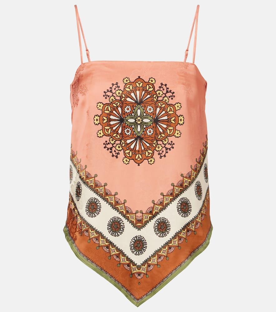 alémais contina jacquard top