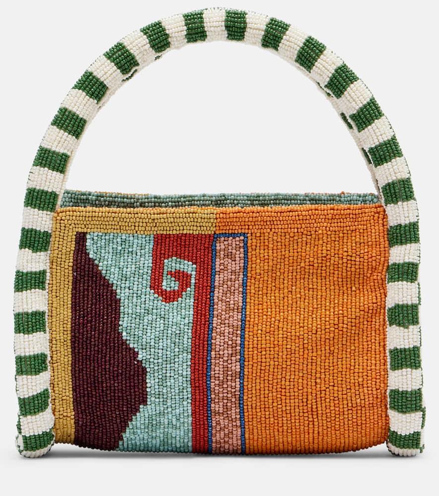 alémais desert beaded top