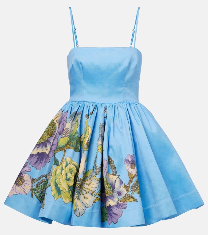 alémais donata floral minidress