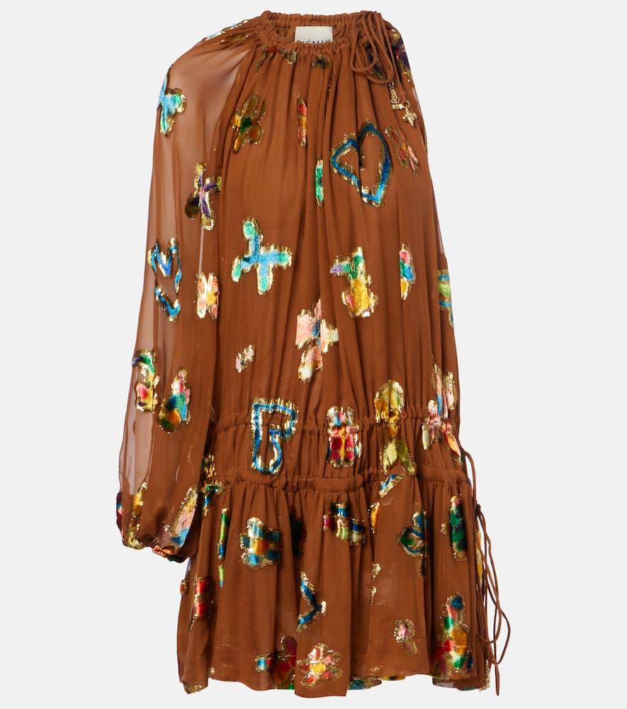 alémais embroidered silk