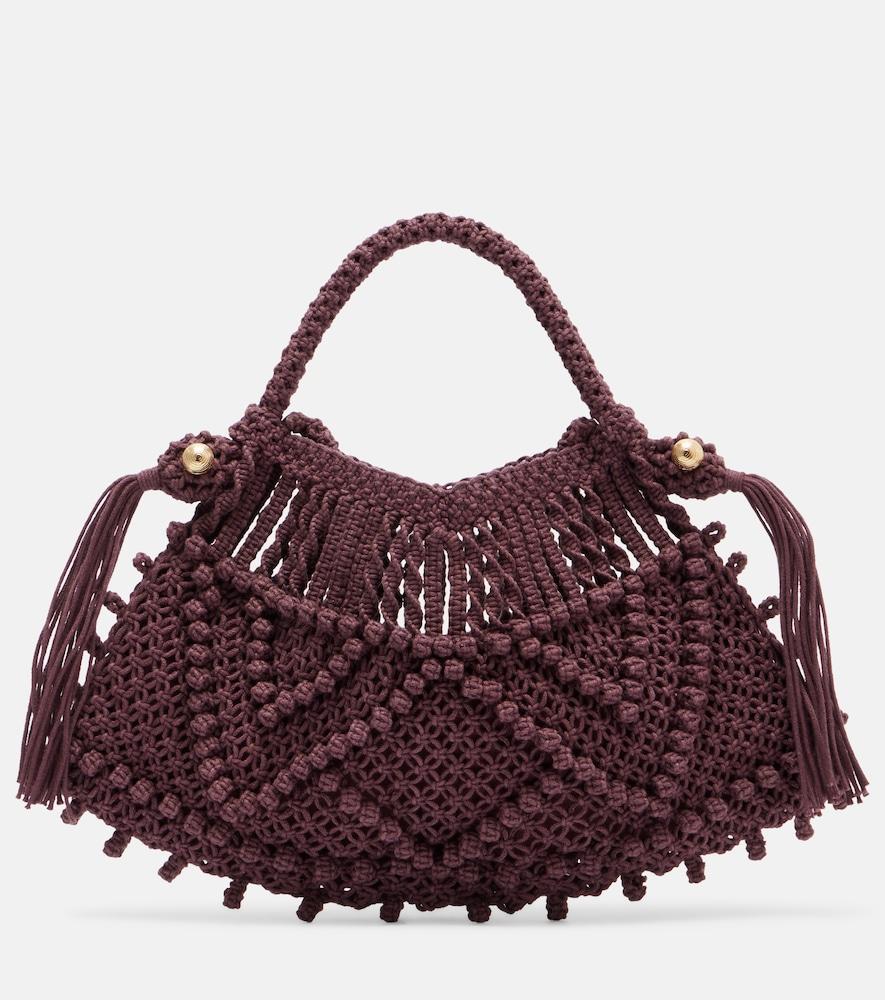 alémais macrame small top