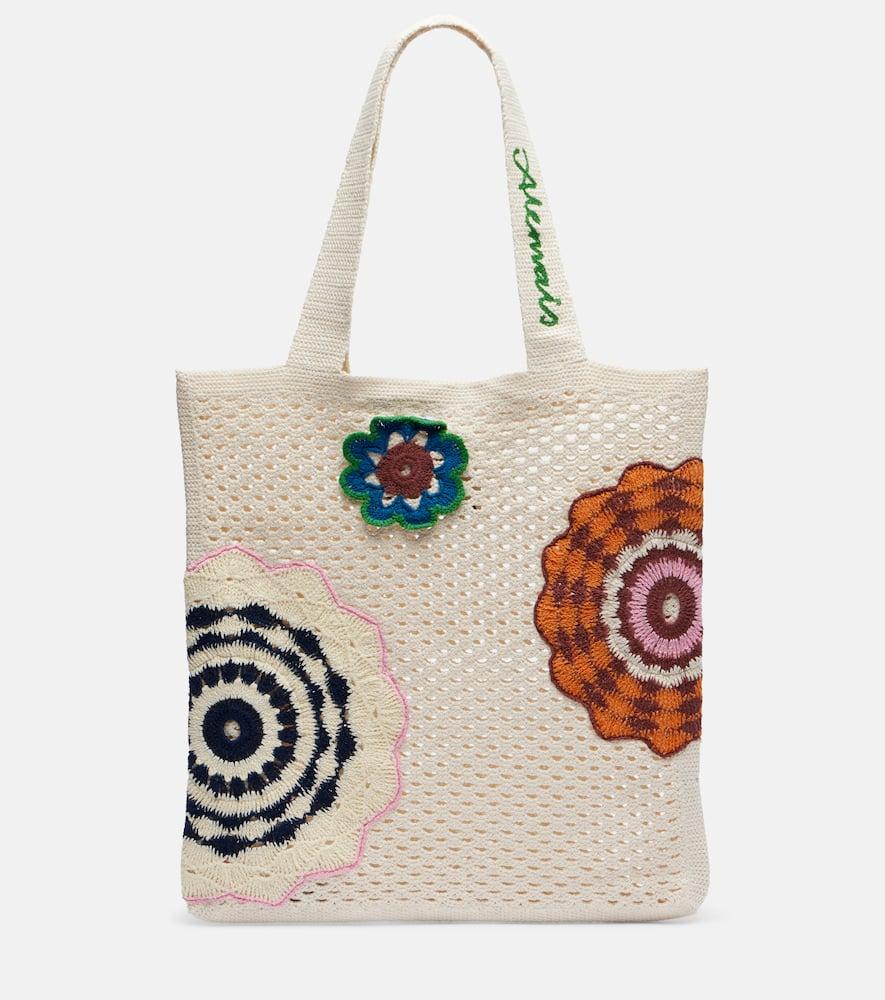 alémais medium crochet tote bag