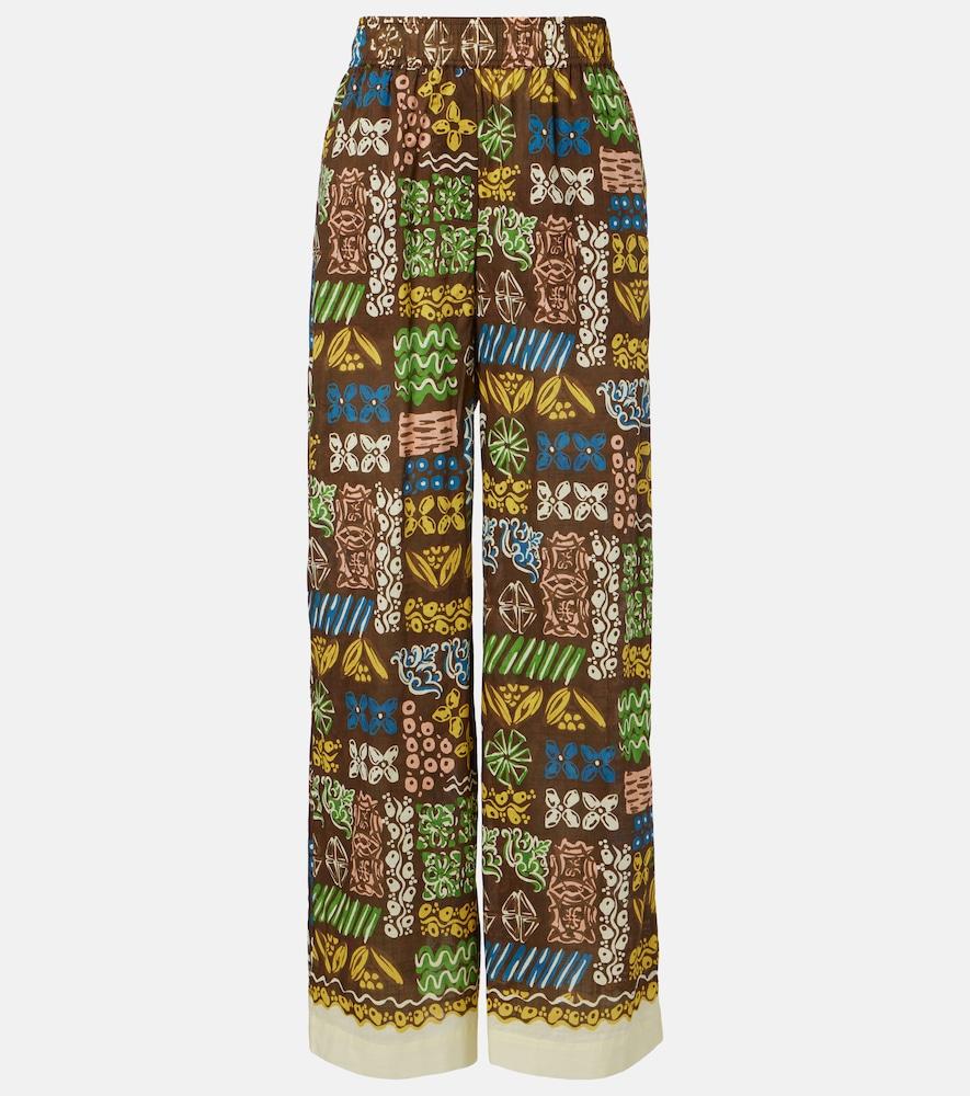 alémais minnie printed cotton wide