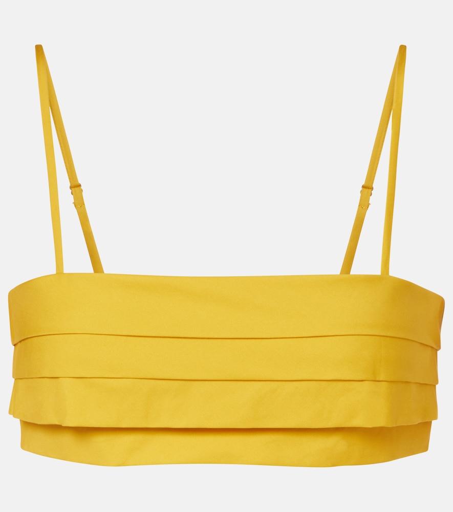 alémais mokshini cotton crop top