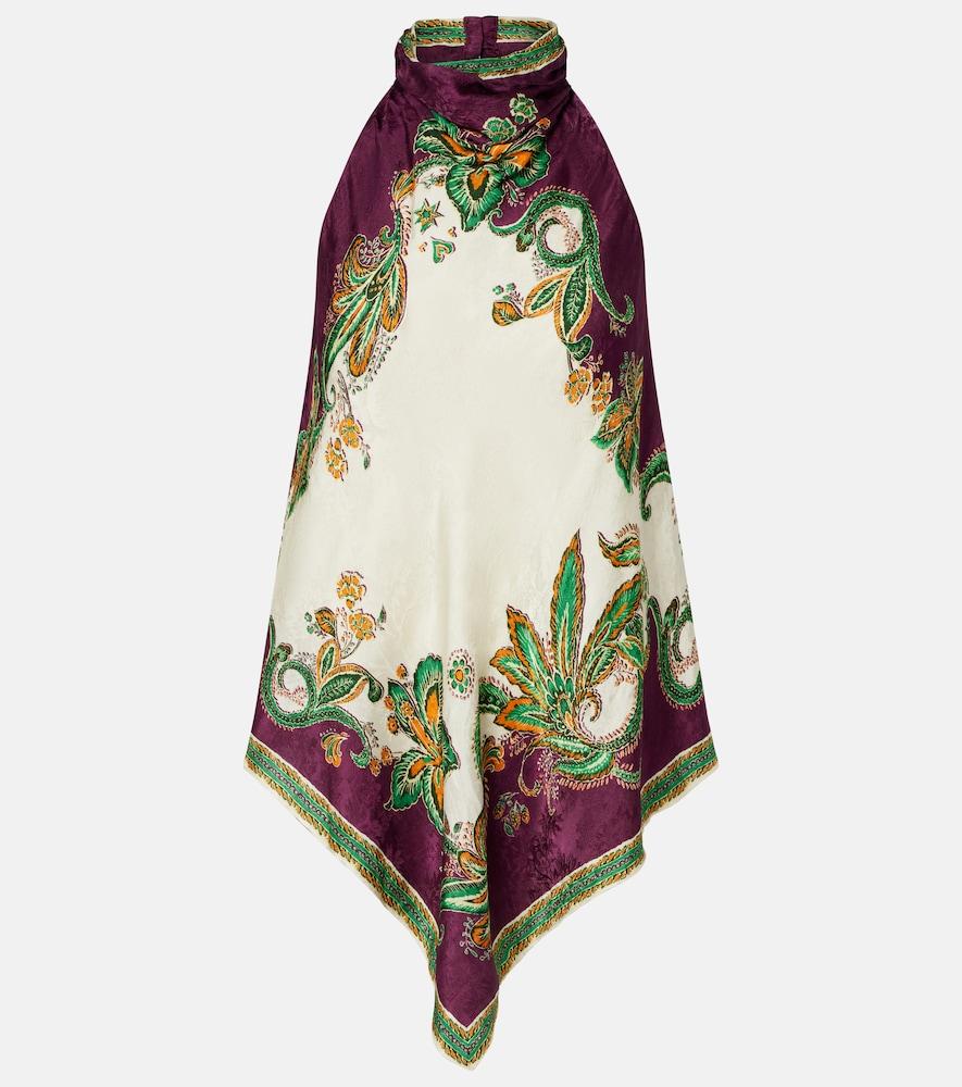 alémais ruthie printed top