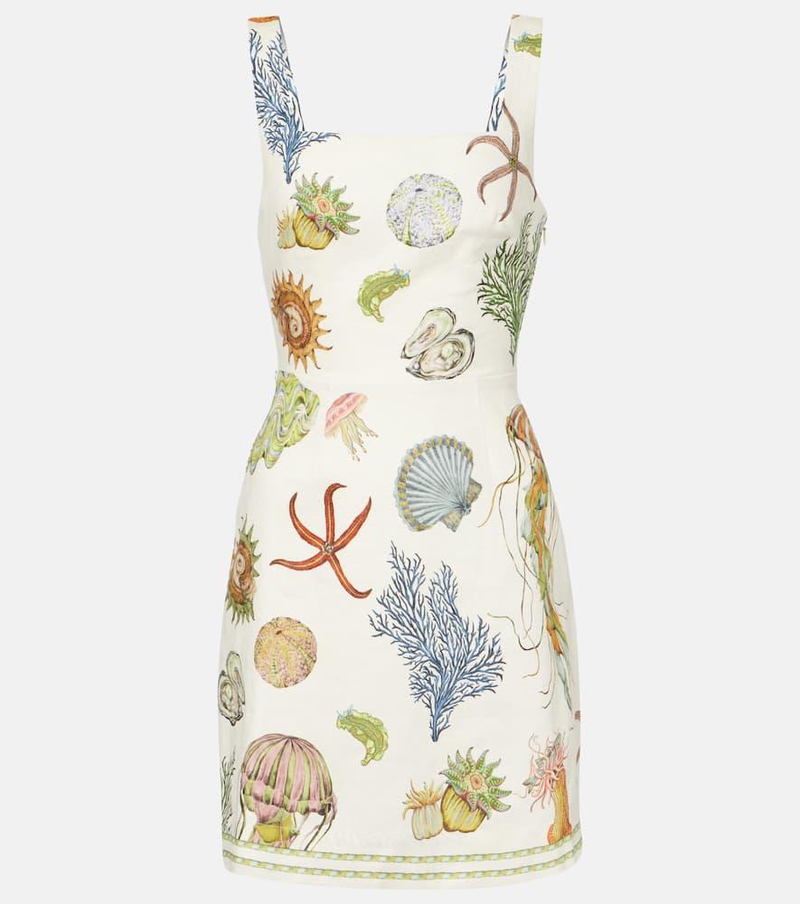 alémais sea linen minidress