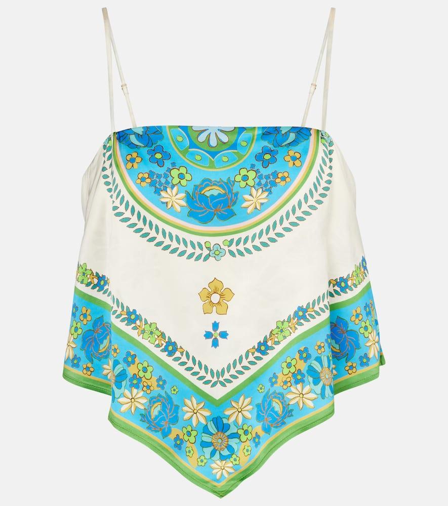 alémais vivianna printed top