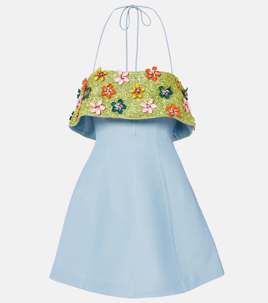 alémais yasmine embellished minidress