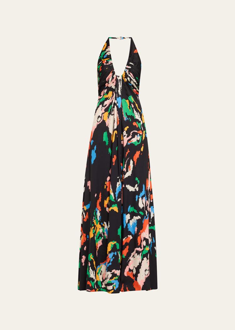 al halter gown