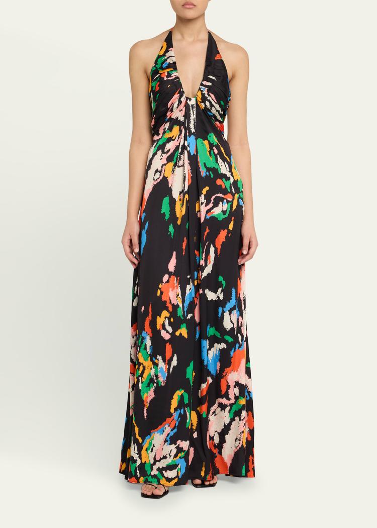 al halter gown