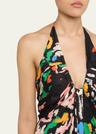 al halter gown