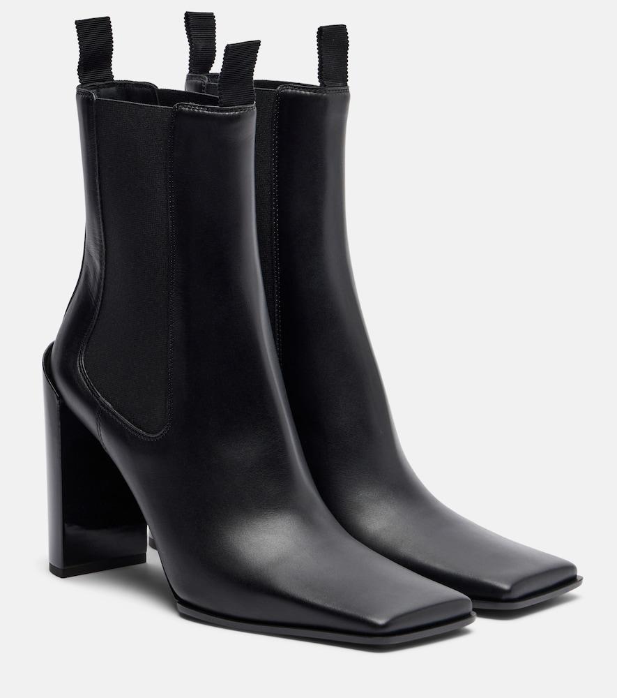alaïa 90 leather chelsea boots