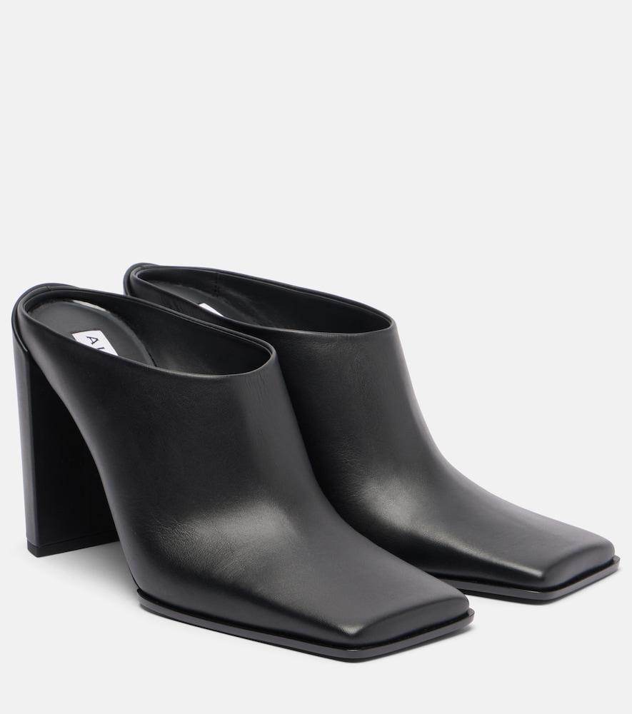 alaïa 90 leather mules