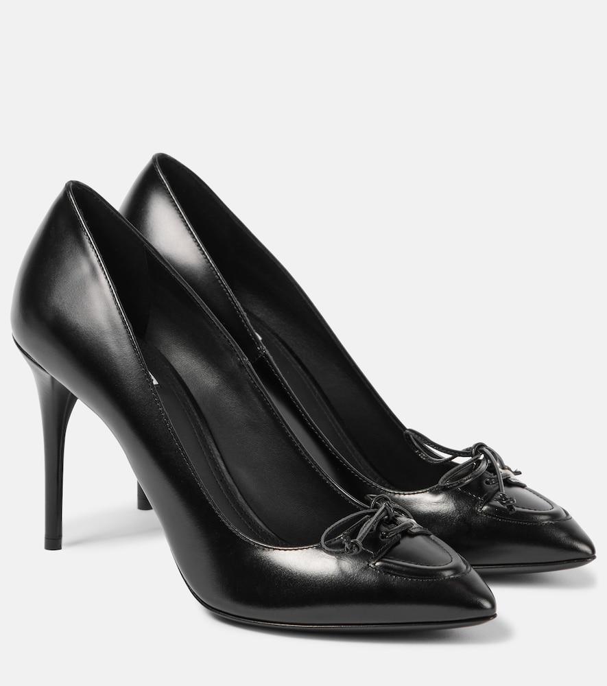 alaïa 90 leather pumps