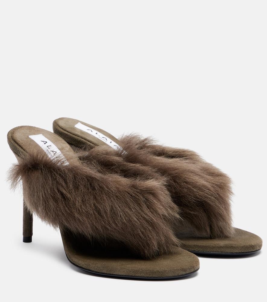 alaïa 90 shearling