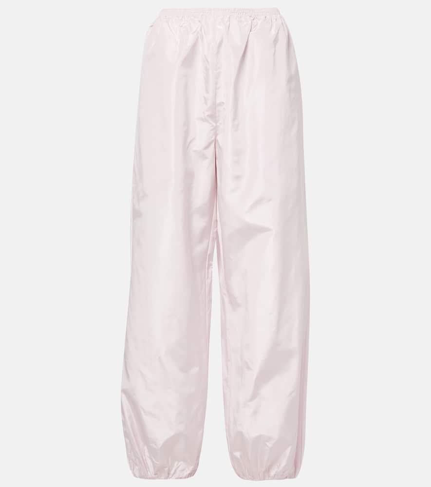 alaïa balloon silk wide