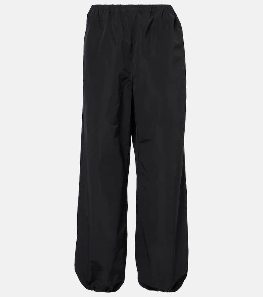 alaïa balloon straight pants