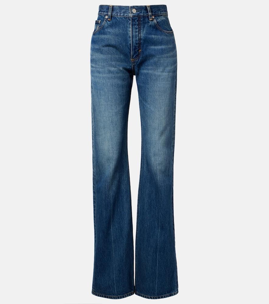 alaïa bootcut jeans