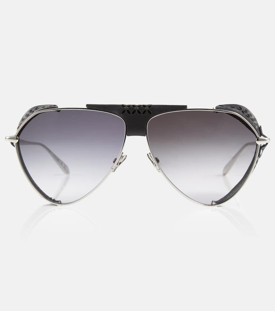 alaïa browline sunglasses