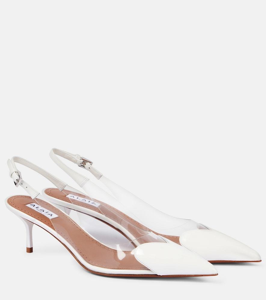 alaïa caur slingback pumps