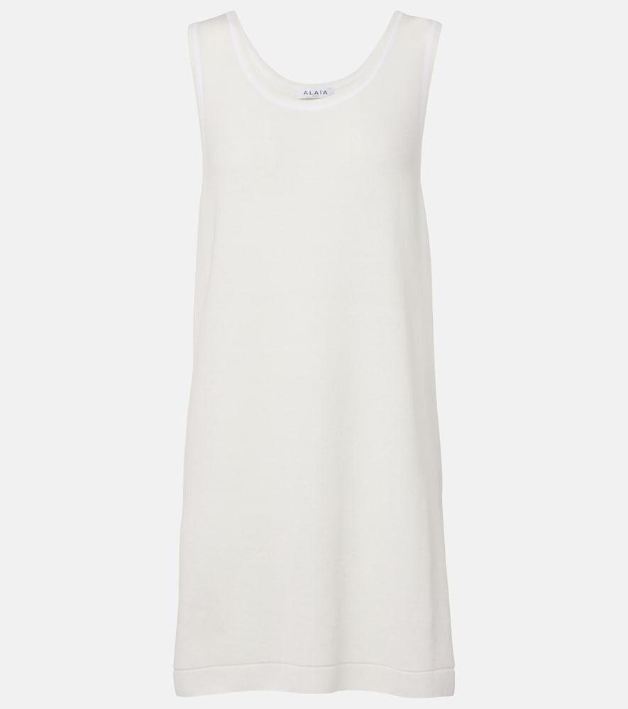 alaïa cotton and wool