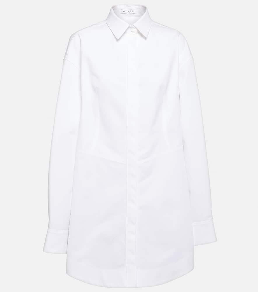 alaïa cotton poplin shirt