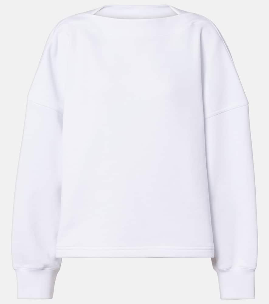 alaïa cotton sweatshirt