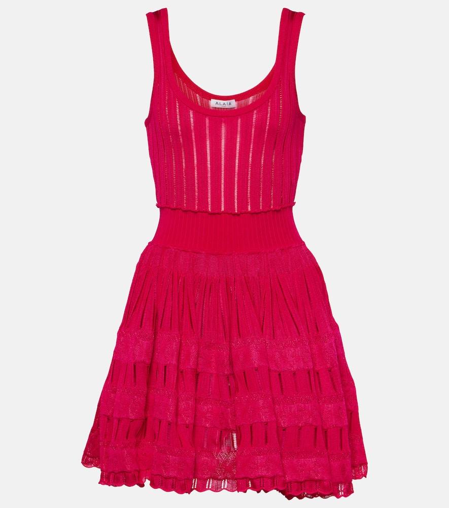 alaïa crinoline minidress