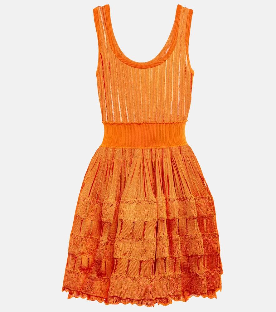 alaïa crinoline minidress