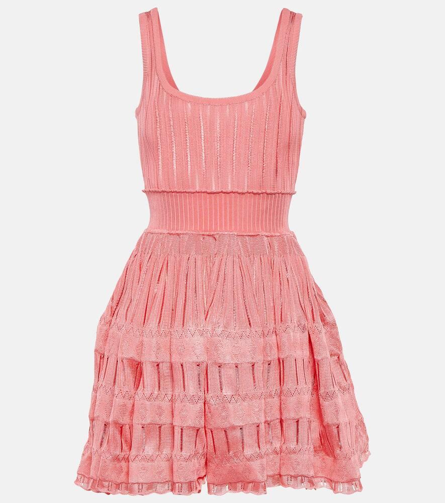 alaïa crinoline minidress