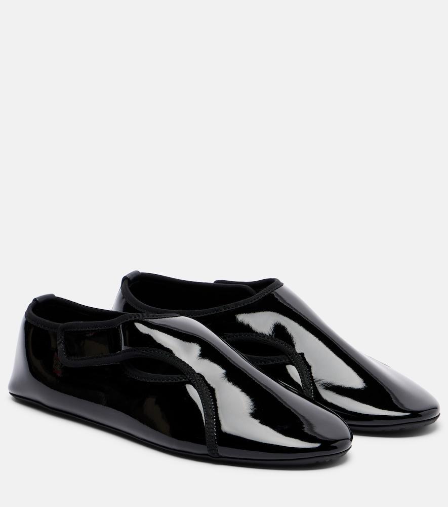 alaïa criss cross leather